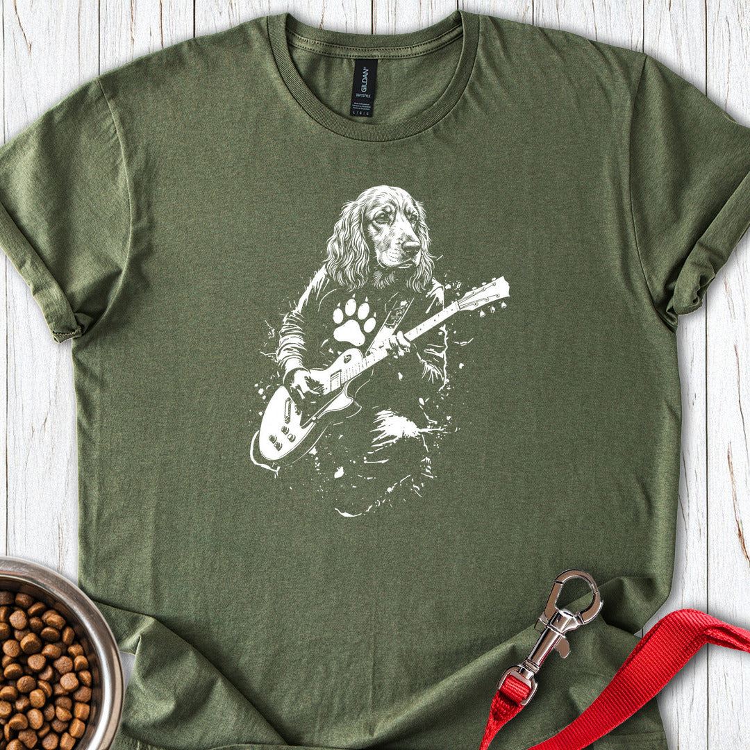 Cocker Spaniel Rocker Military Green