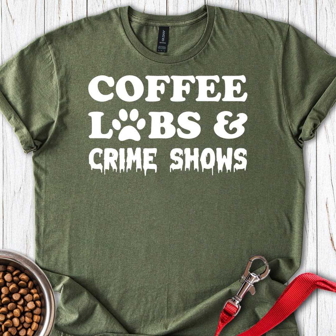Coffee Labs & Crime Shows Military Green