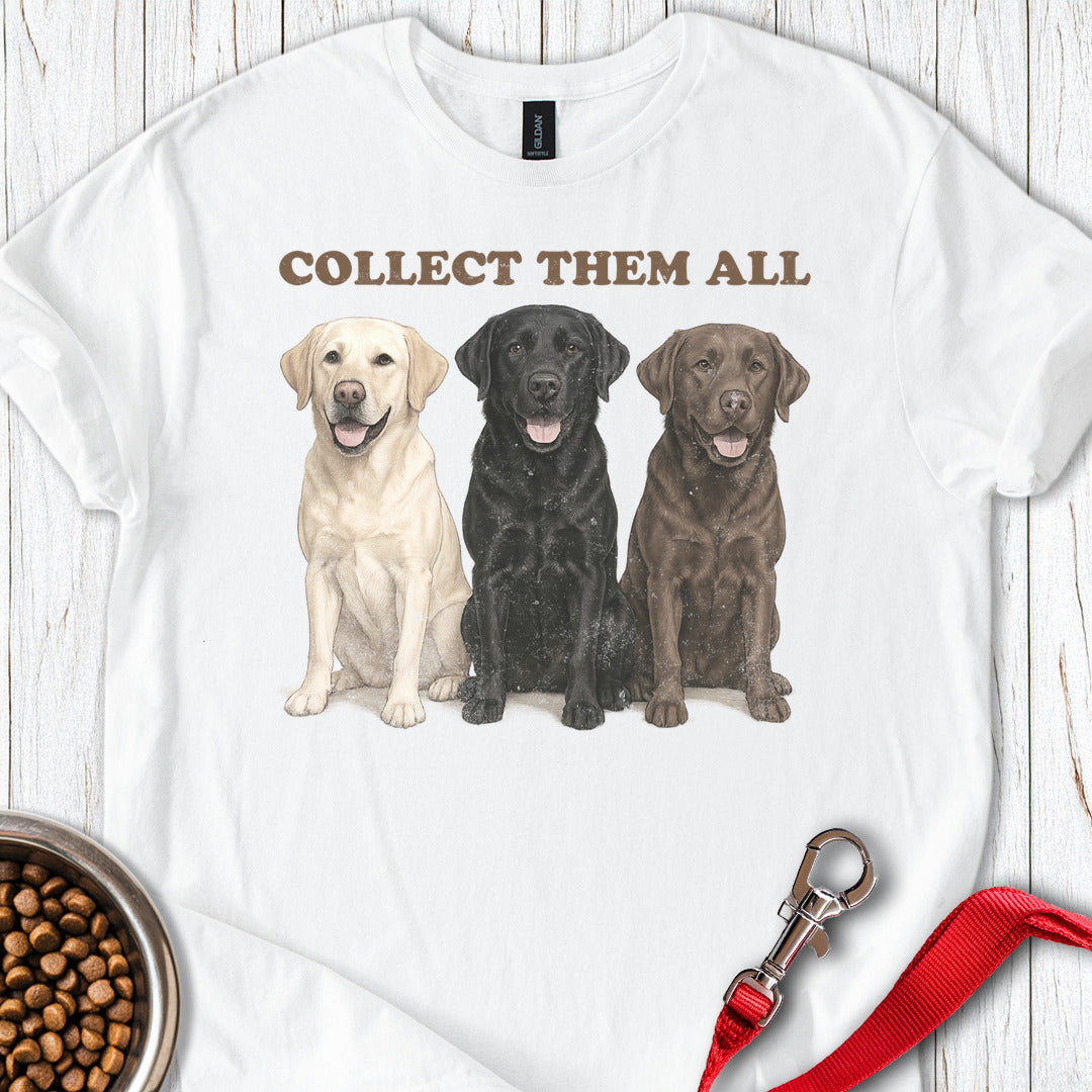 Collect Them All Labrador White