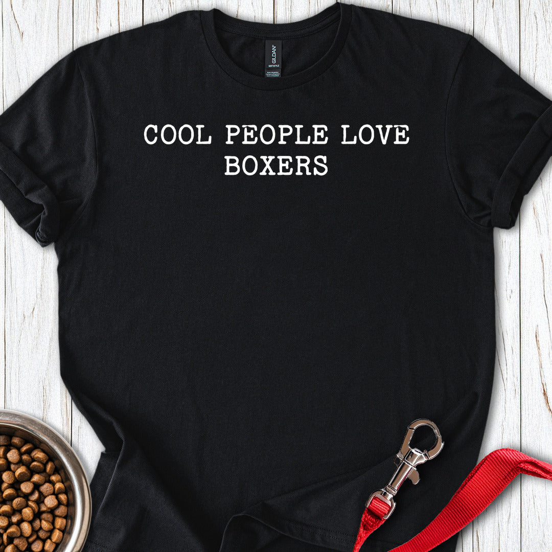Cool People Love Boxers — Black