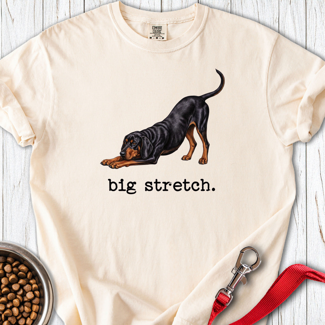 Coonhound Big Stretch Premium Tee — Ivory