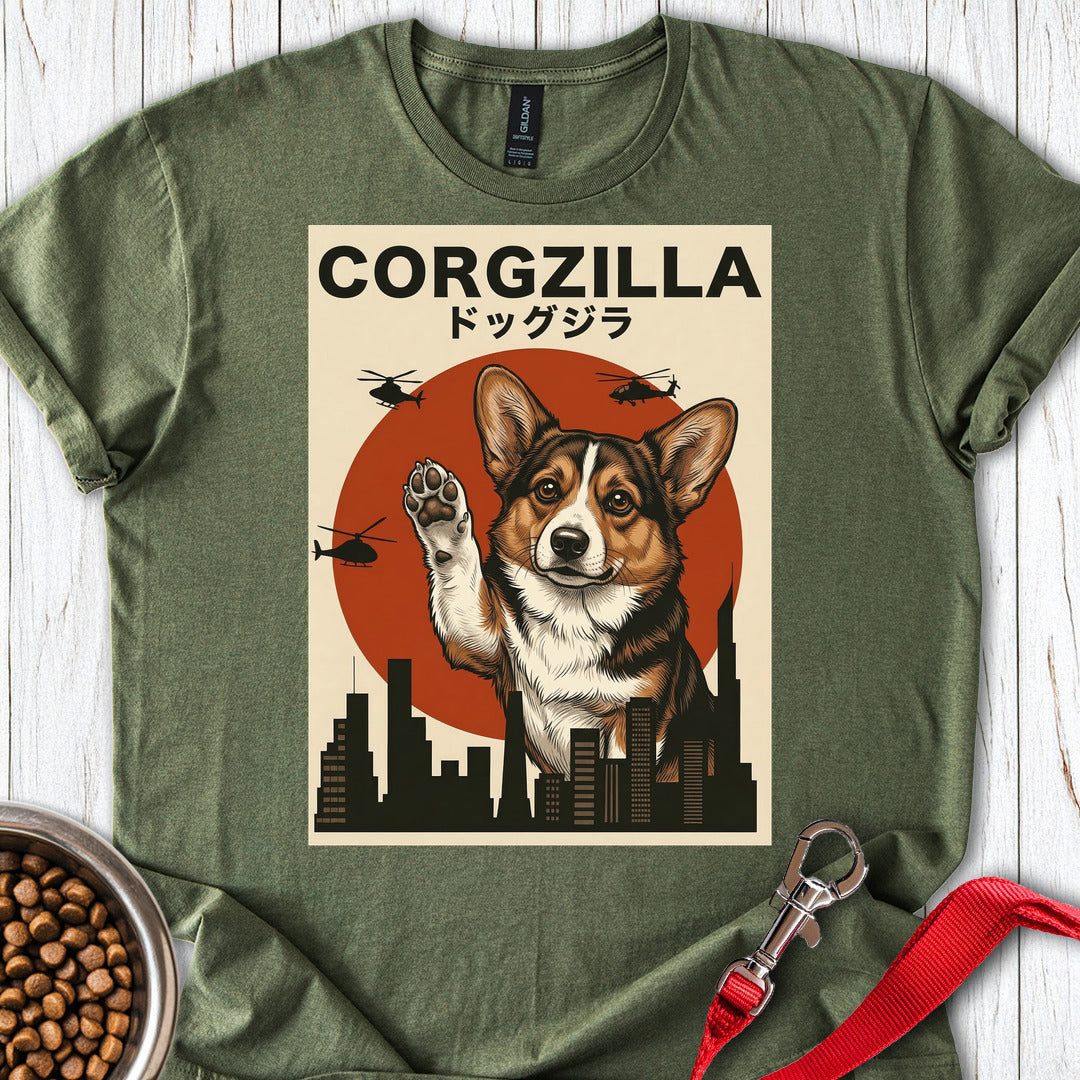 Corgzilla Military Green