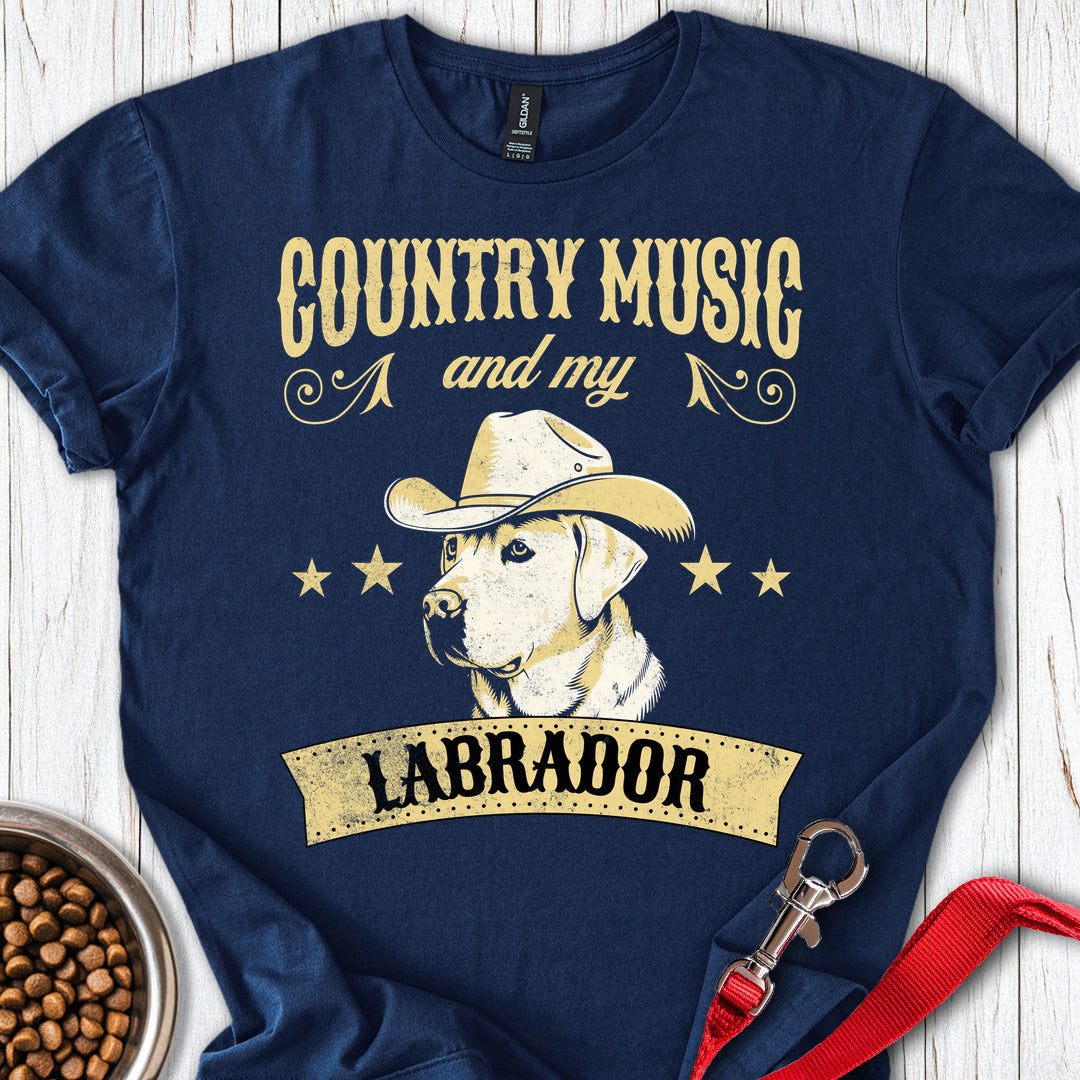 Country Music & my Labrador Navy