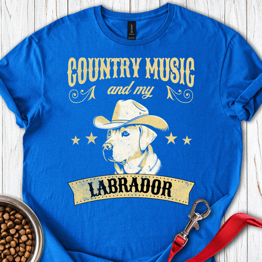 Country Music & my Labrador Royal
