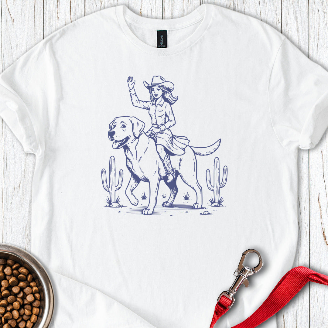 Cowgirl Labrador White