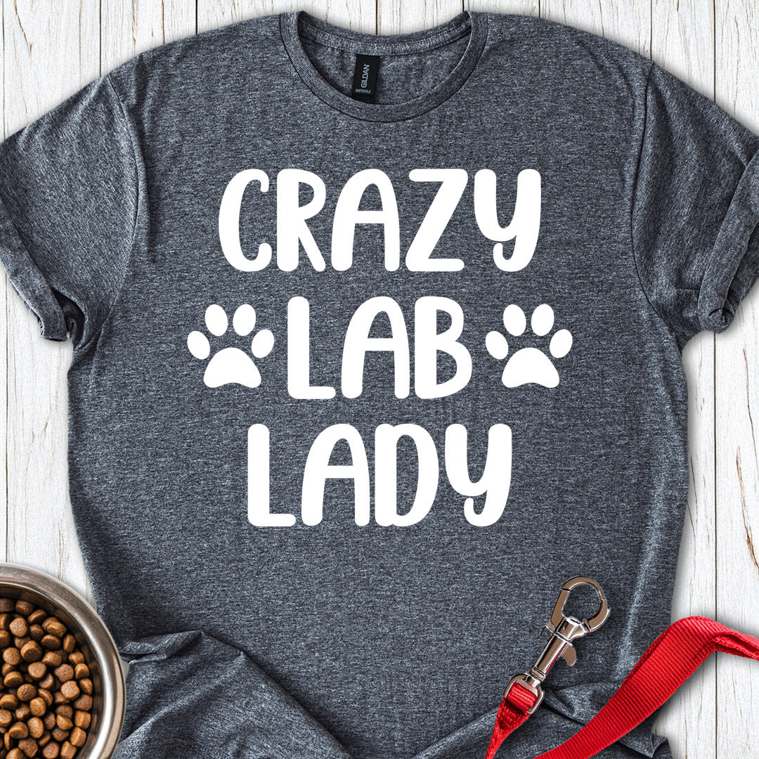Crazy Lab Lady Dark Heather