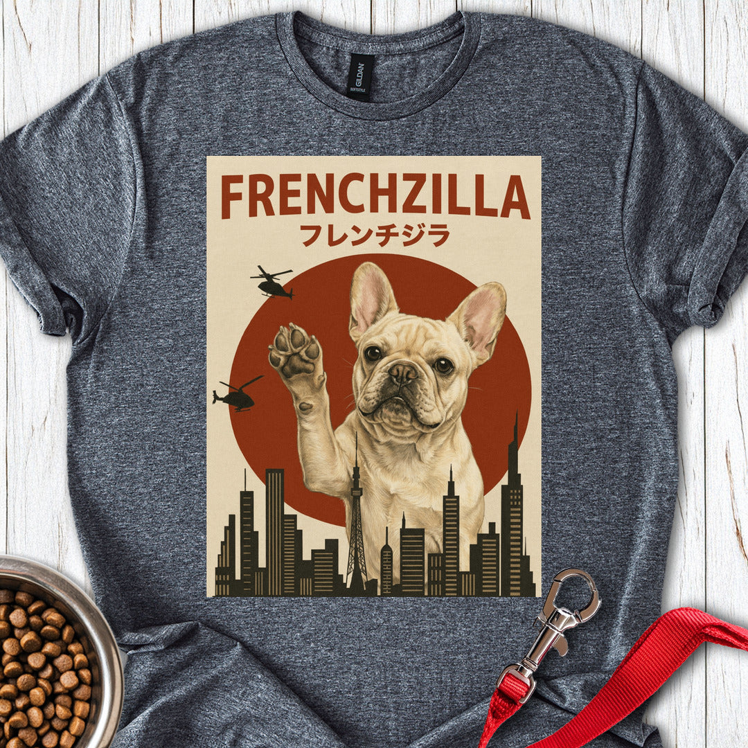 Cream Frenchzilla French Bulldog Dark Heather