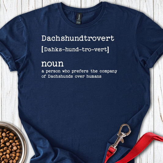Dachshund Dachshundtrovert Navy