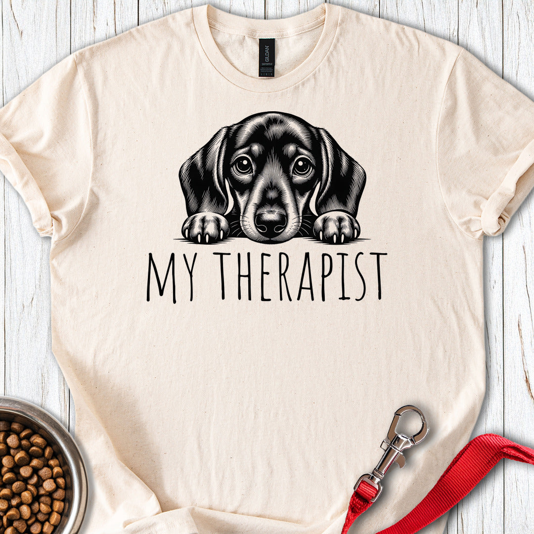 Dachshund My Therapist — Natural