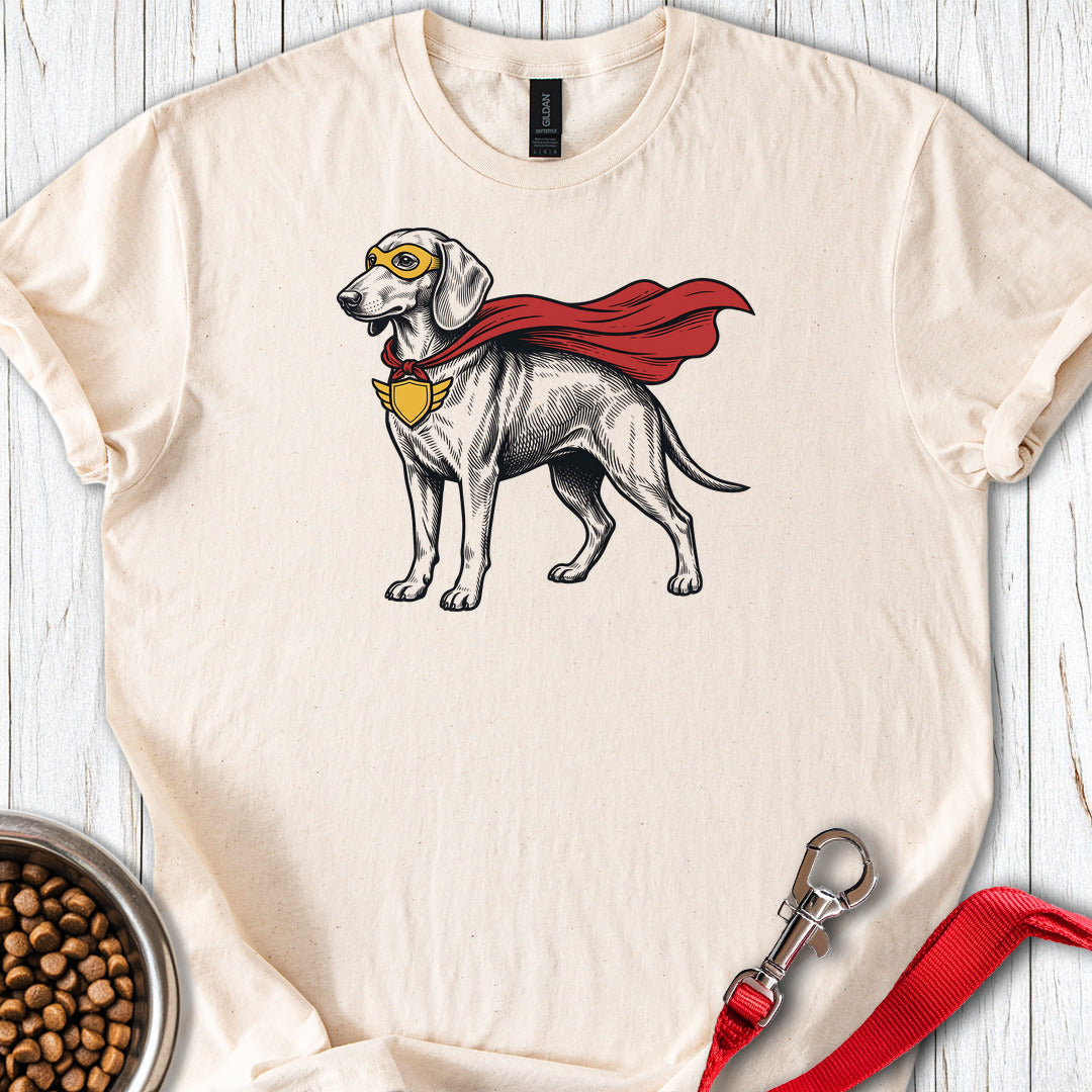 Dachshund Superhero — Natural