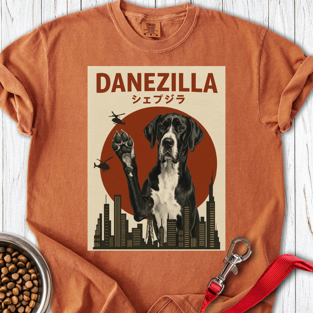 Danezilla Mantle Great Dane Premium Tee — Yam