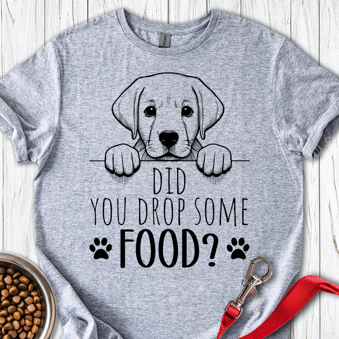 Did You Drop Some Food Labrador Sport Grey