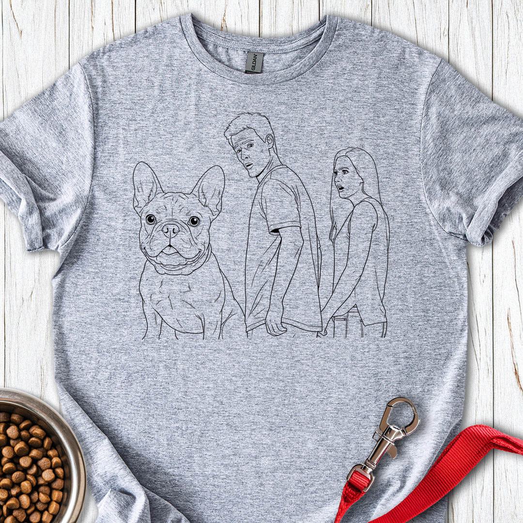 Distracted Boyfriend Frenchie Meme Sport Grey