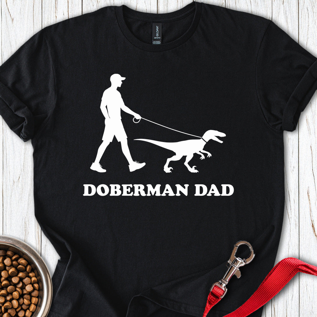 Doberman Dad Black