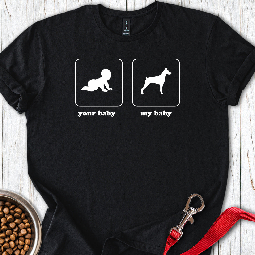 Dobermann Baby — Black