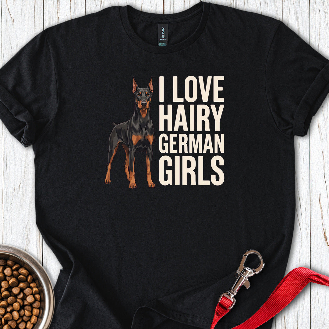 Dobermann Hairy Girls — Black