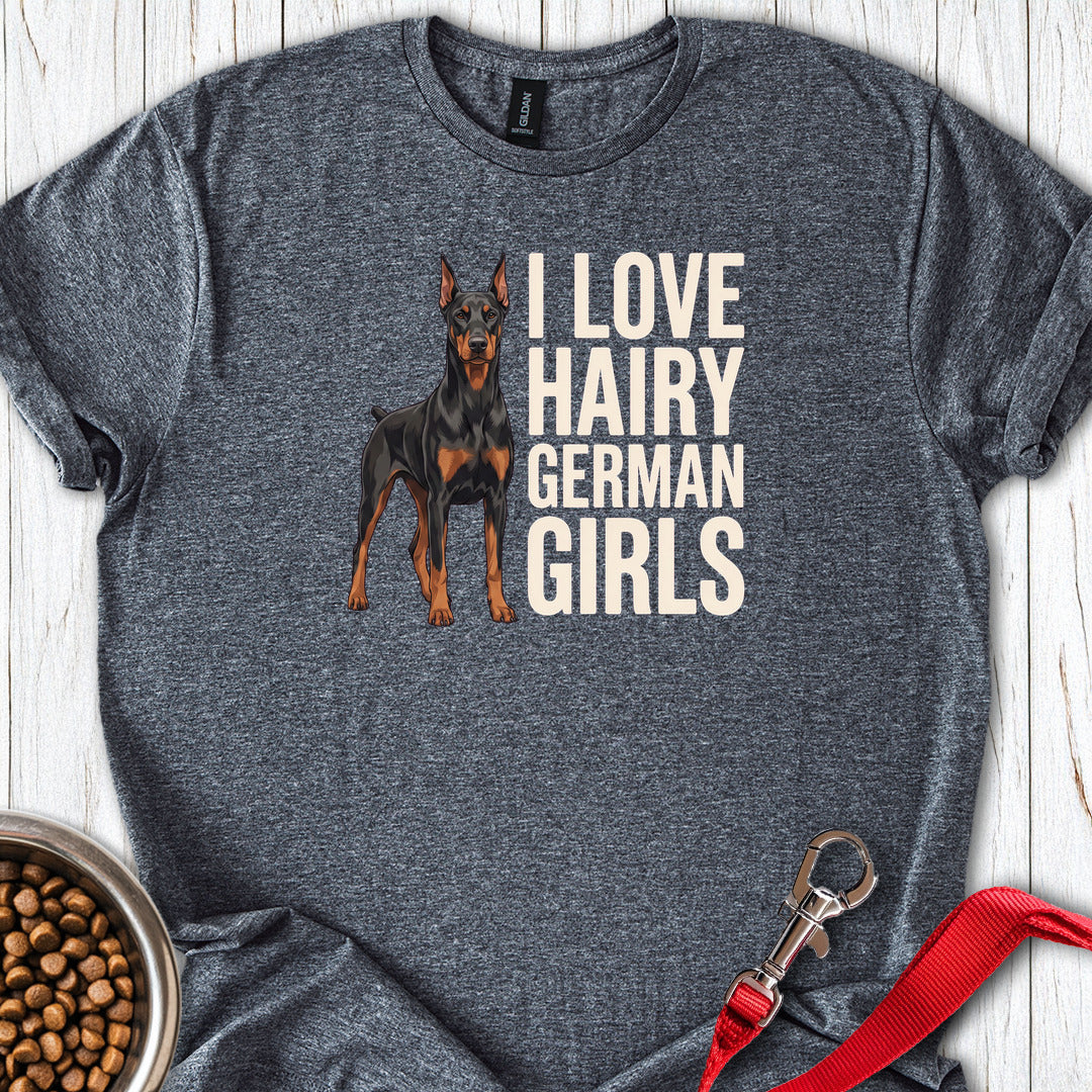 Dobermann Hairy Girls — Dark Heather