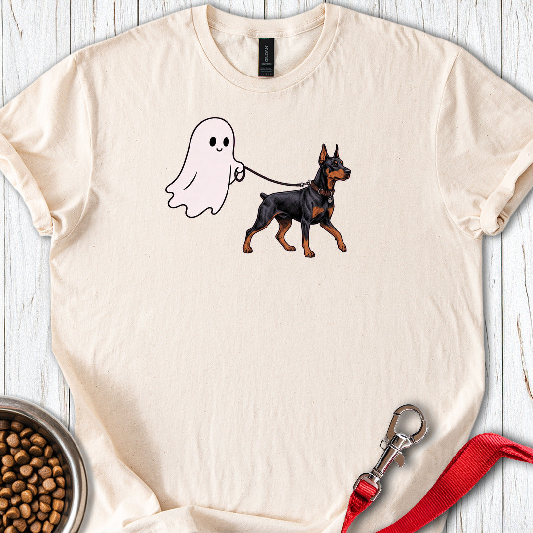 Dobermann Halloween Ghost — Natural