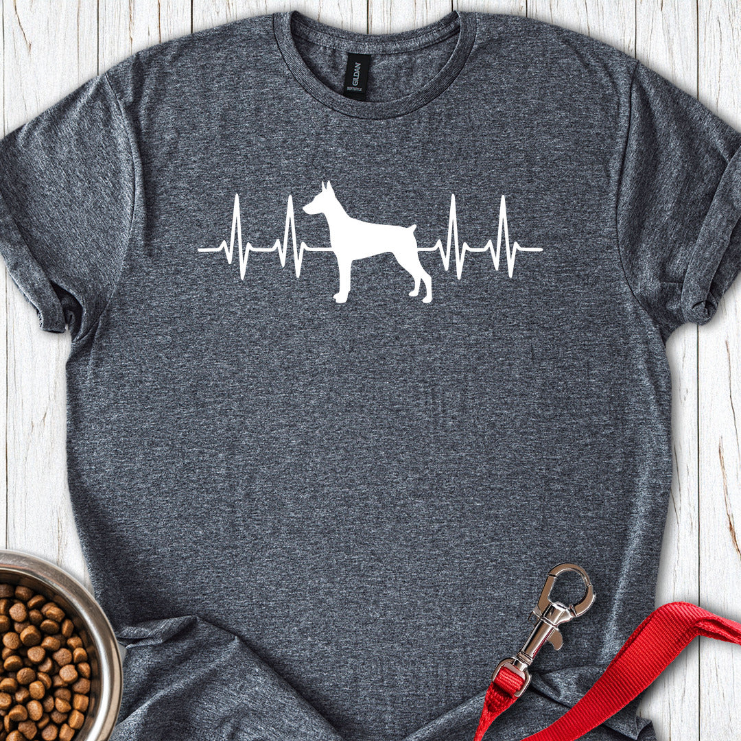 Dobermann Heartbeat — Dark Heather
