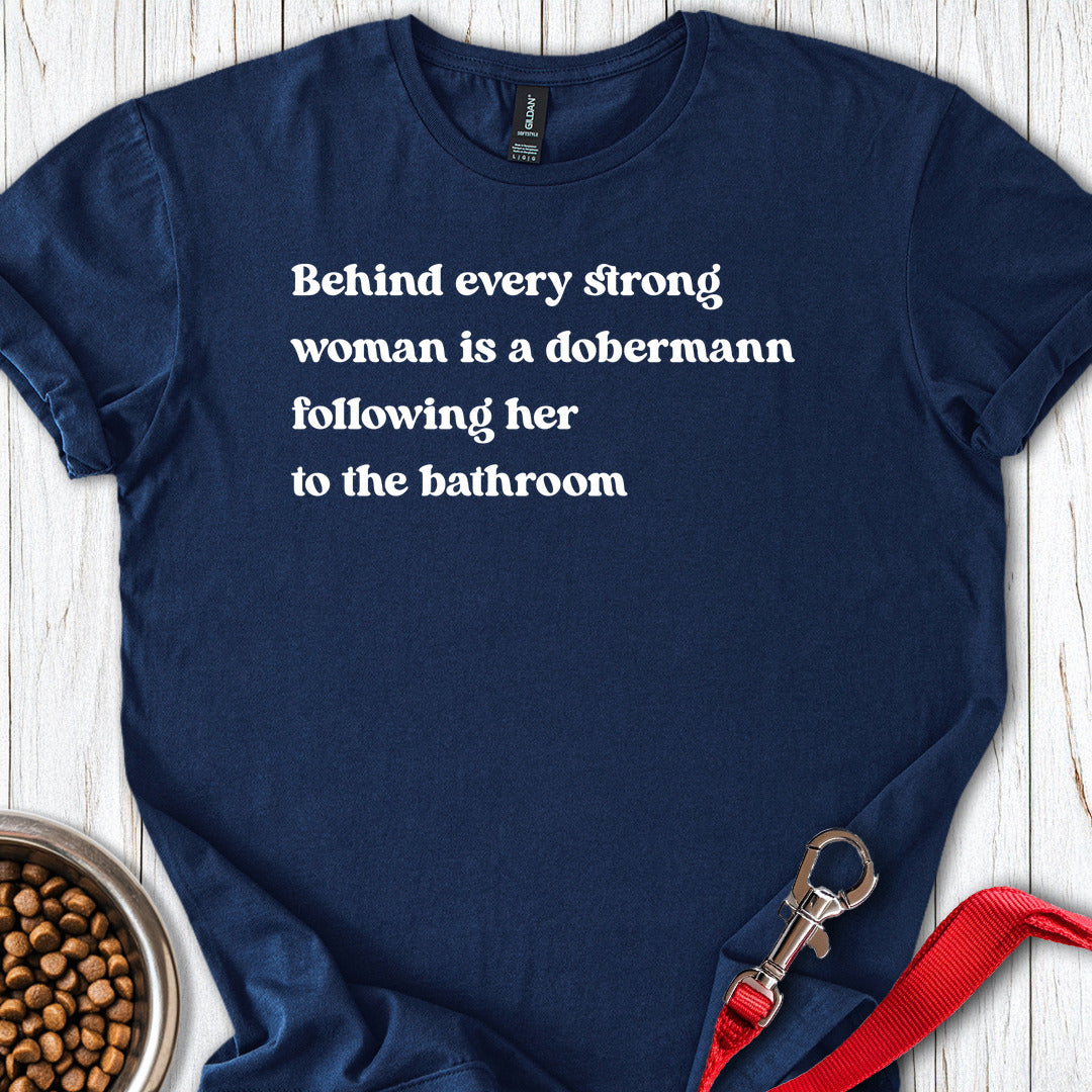 Dobermann Strong Woman — Navy