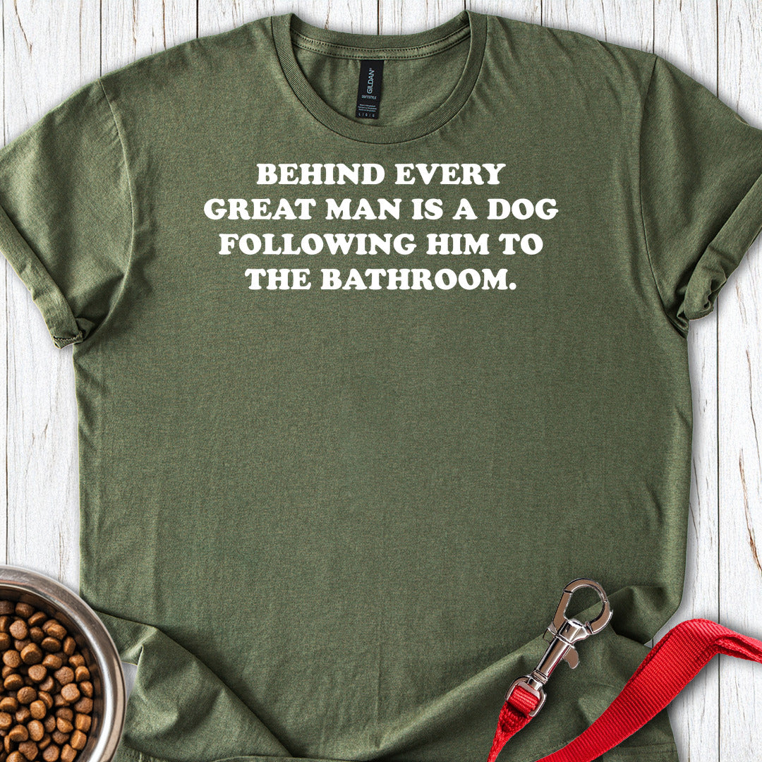 Dog Dad Bathroom 2 Military Green