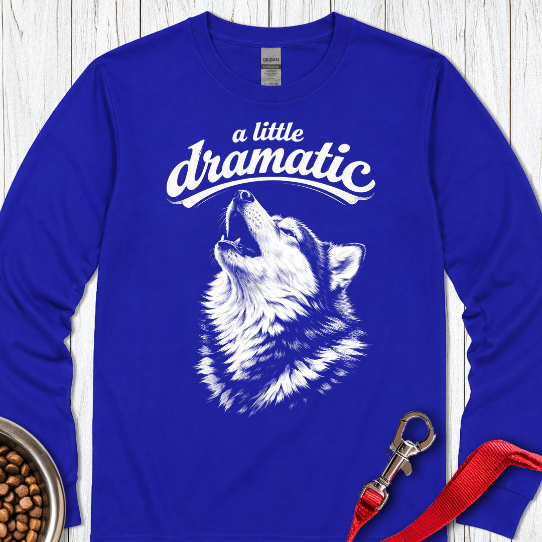 Dramatic Husky Long Sleeve — Royal