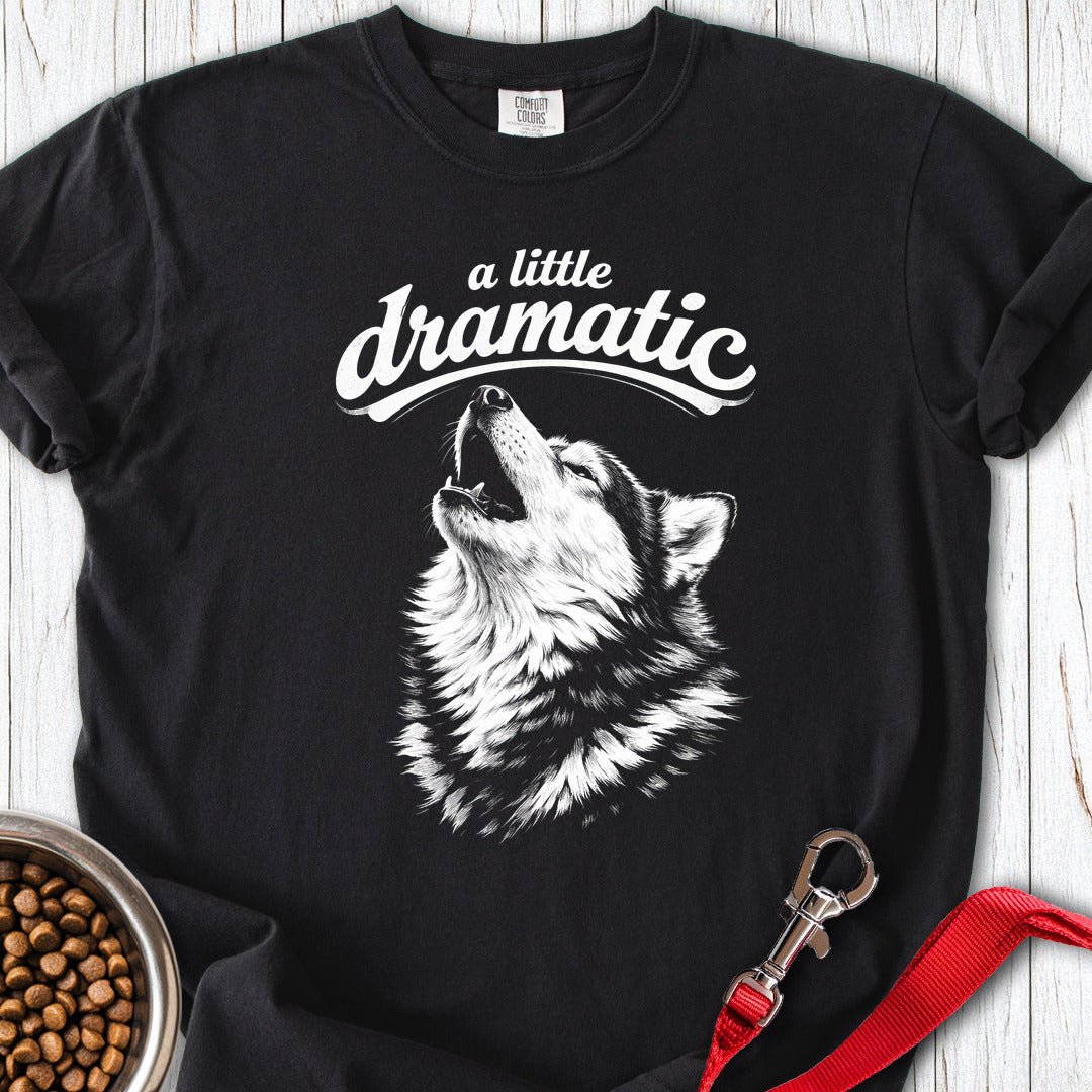 Dramatic Husky Premium Tee Black
