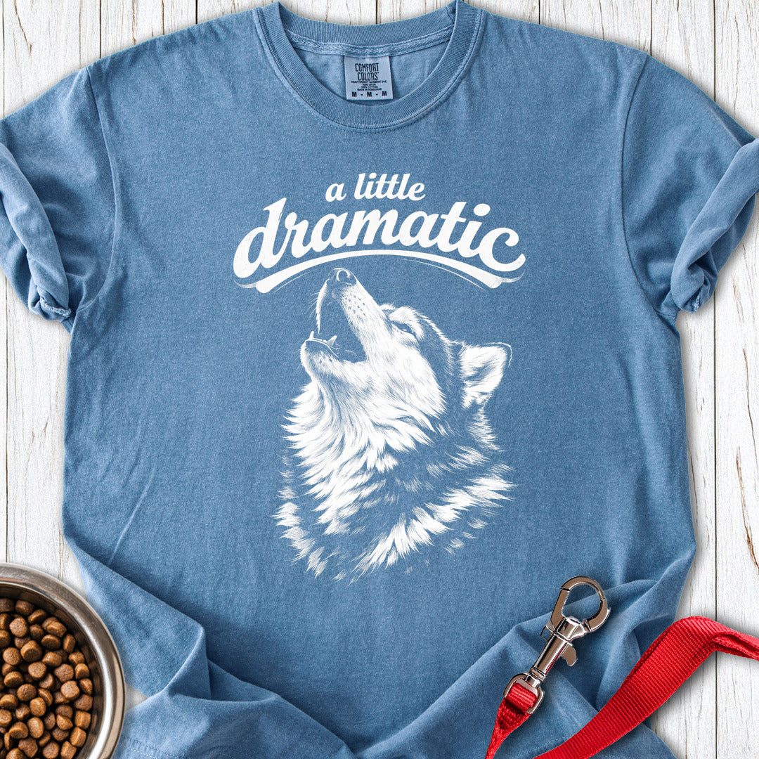 Dramatic Husky Premium Tee Blue Jean
