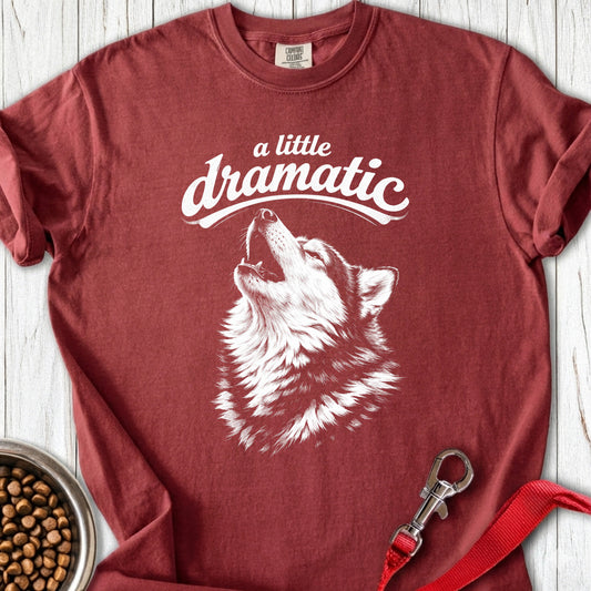Dramatic Husky Premium Tee Brick