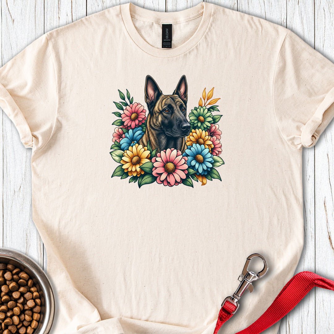 Dutch Shepherd Floral — Natural