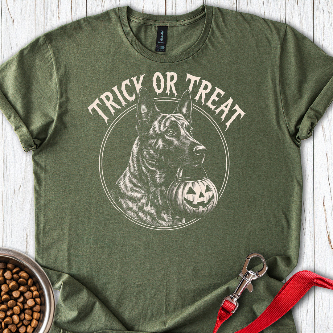 Dutch Shepherd Halloween — Military Green