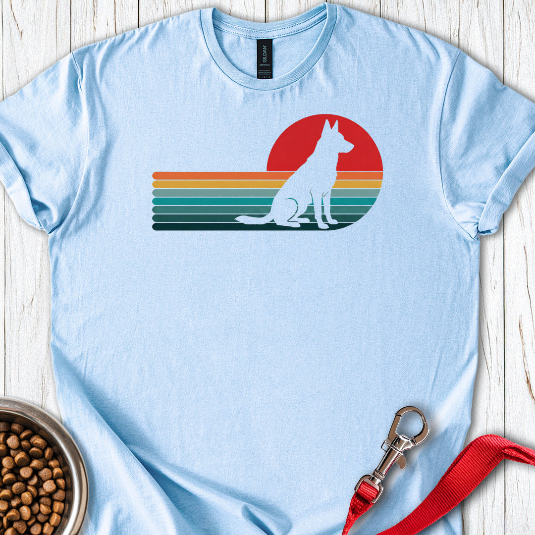 Dutch Shepherd Retro — Light Blue