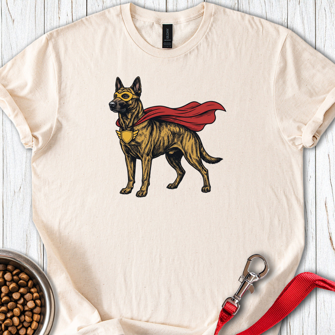 Dutch Shepherd Superhero — Natural