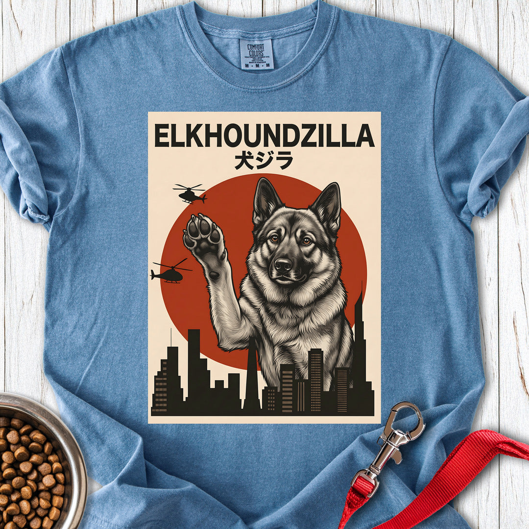 Elkhoundzilla Premium Tee — Blue Jean