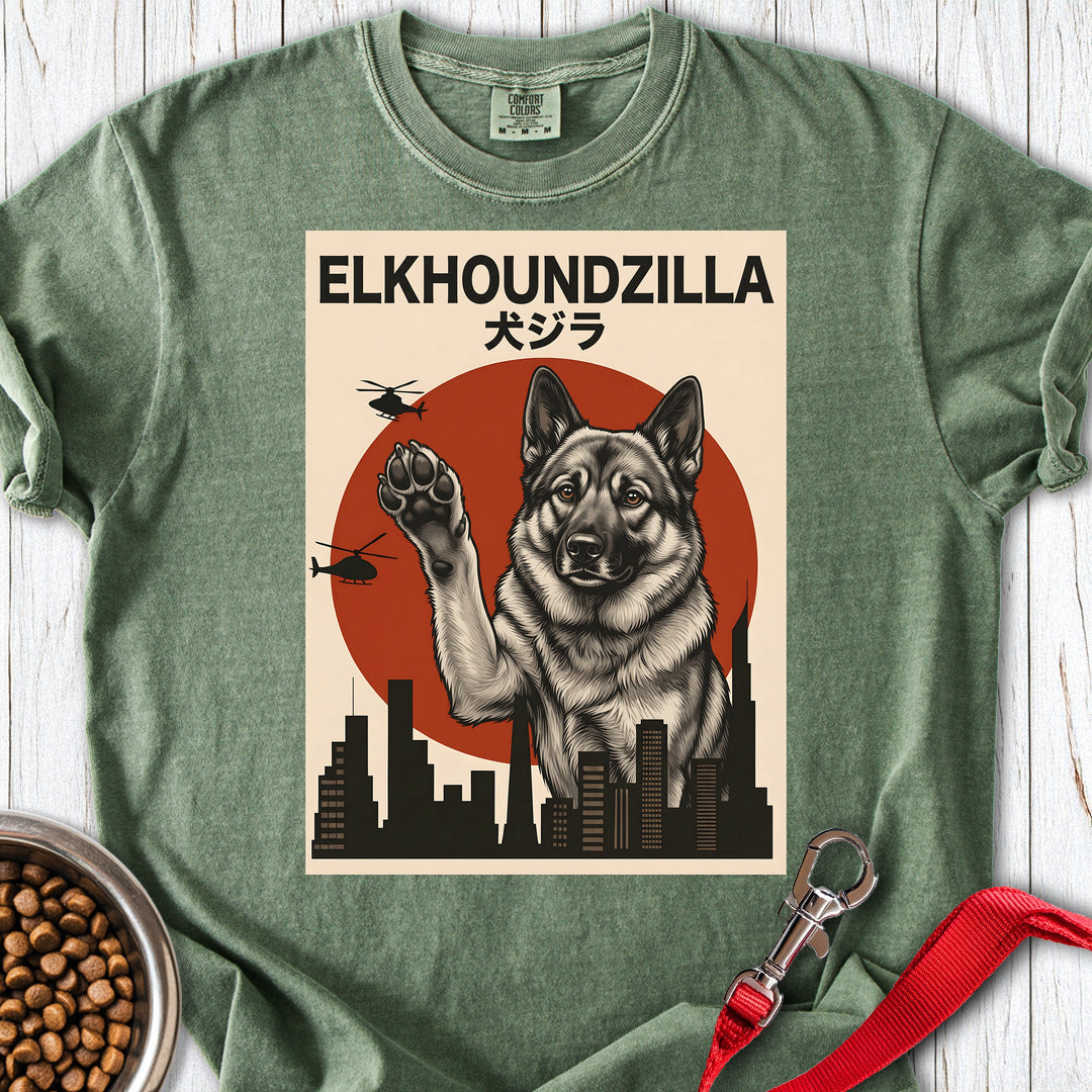 Elkhoundzilla Premium Tee — Moss