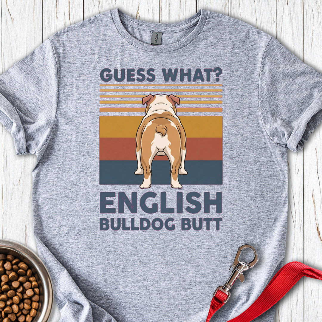 English Bulldog Butt Sport Grey