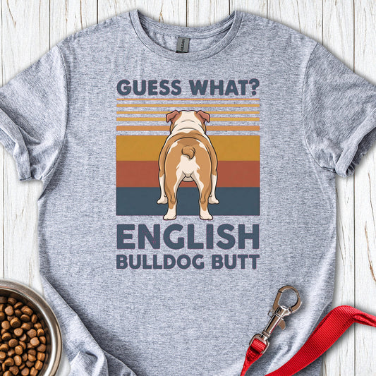 English Bulldog Butt Sport Grey