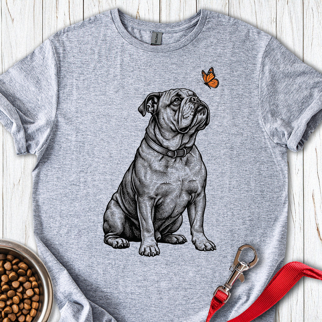English Bulldog Butterfly Sport Grey