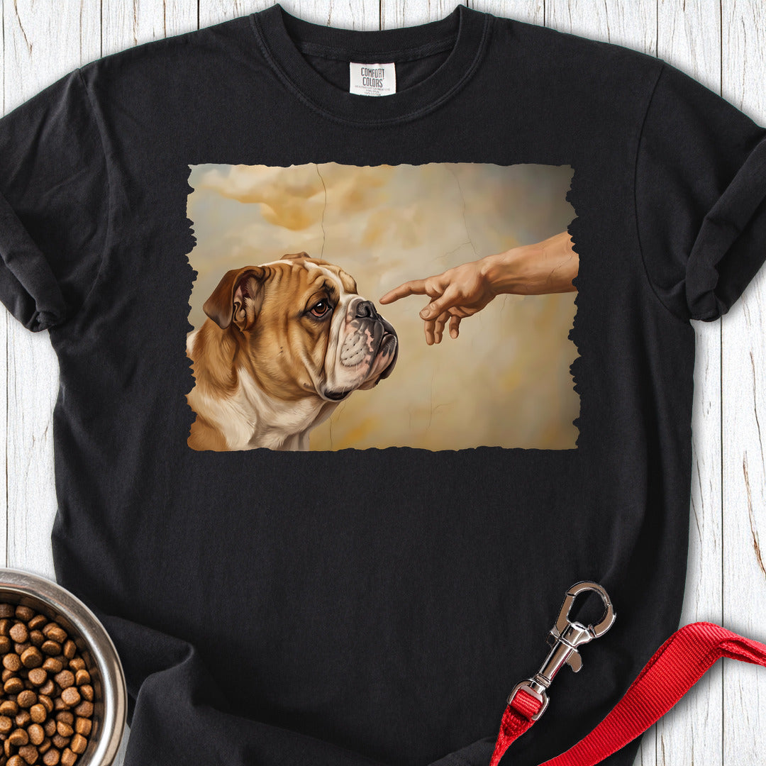 English Bulldog Creation Premium Tee Black