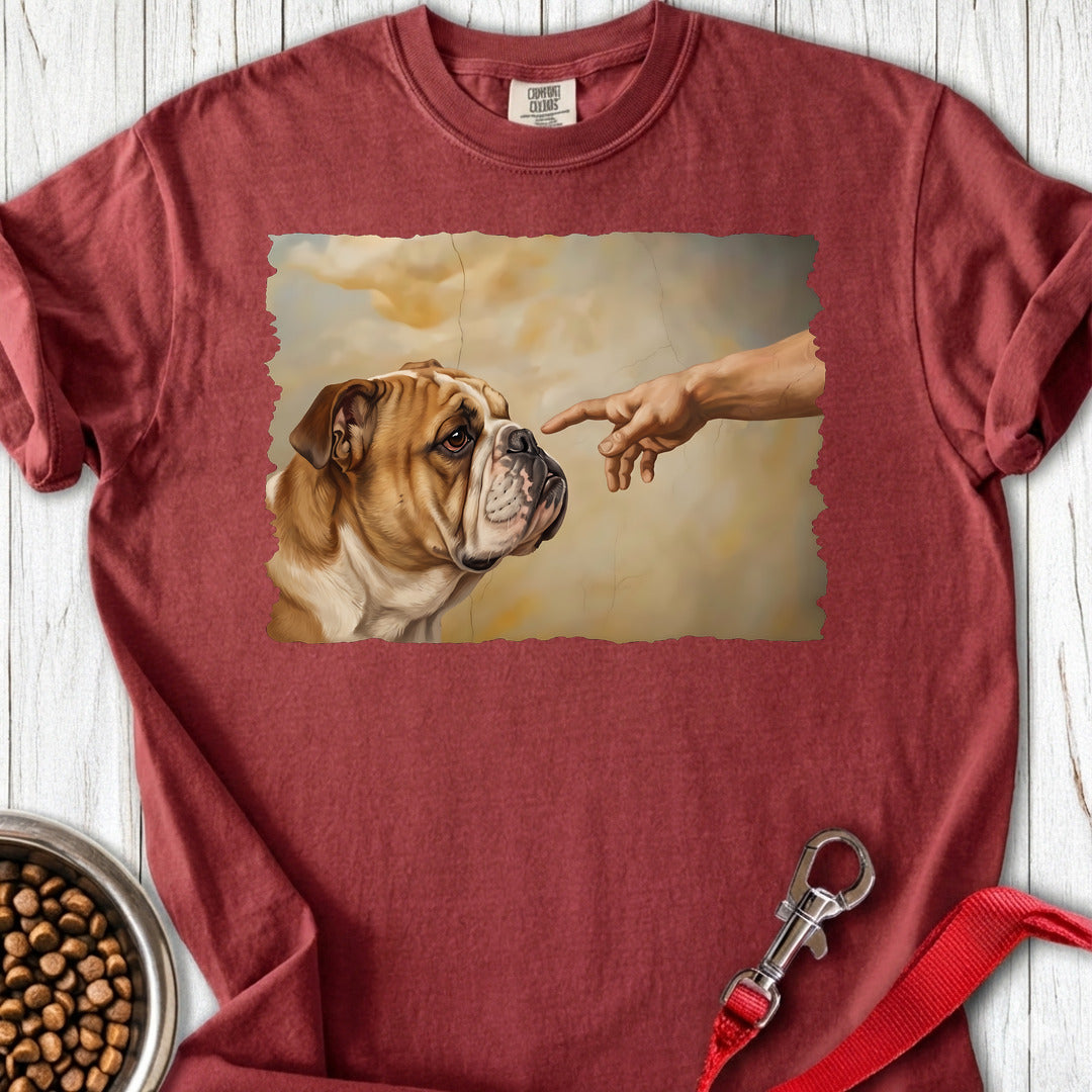 English Bulldog Creation Premium Tee Brick