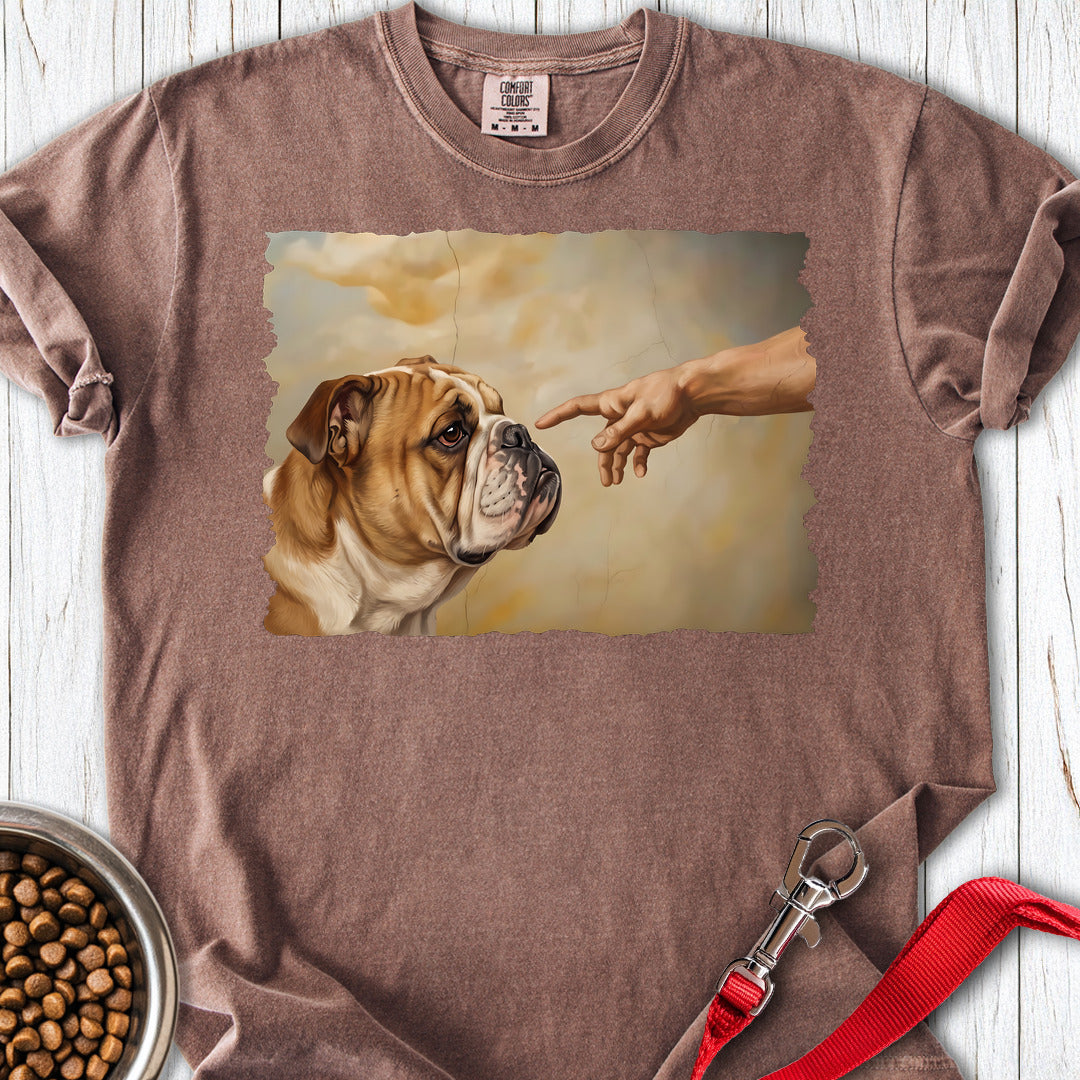 English Bulldog Creation Premium Tee Espresso