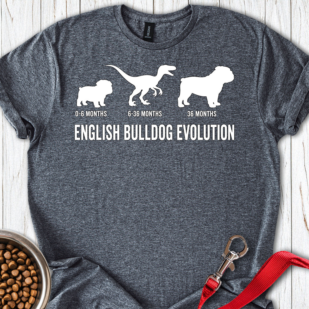 English Bulldog Evolution Dark Heather