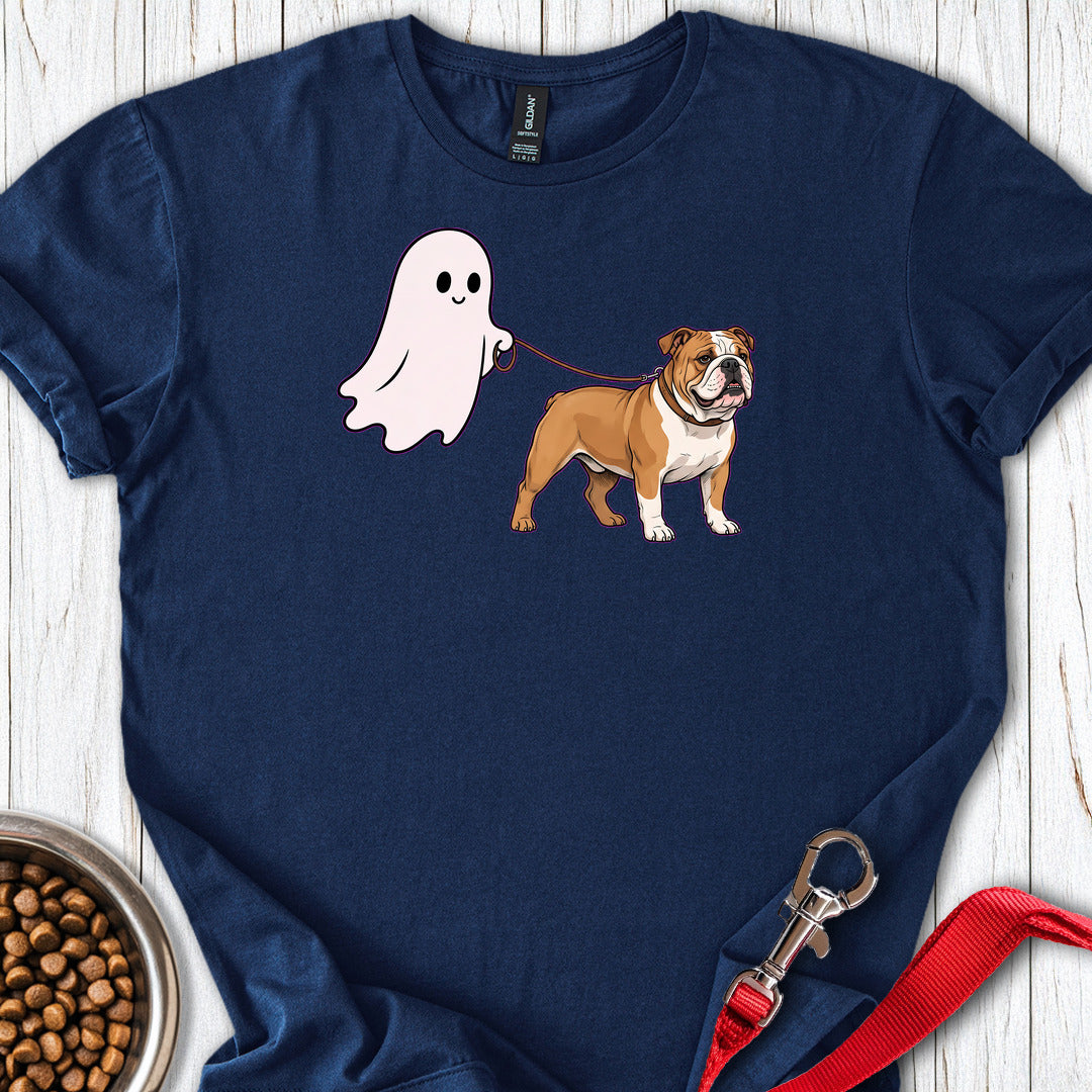 English Bulldog Ghost Walk Navy