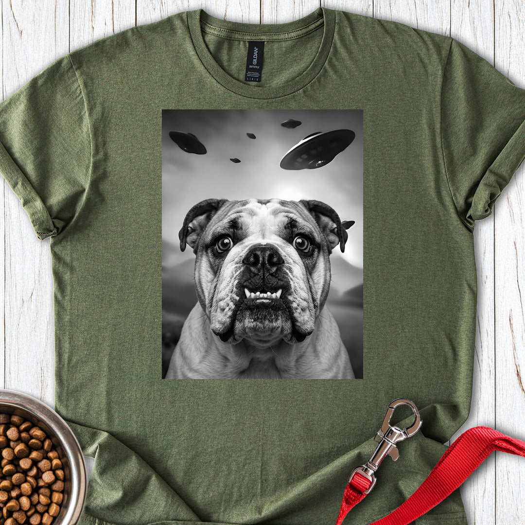 English Bulldog UFO Military Green
