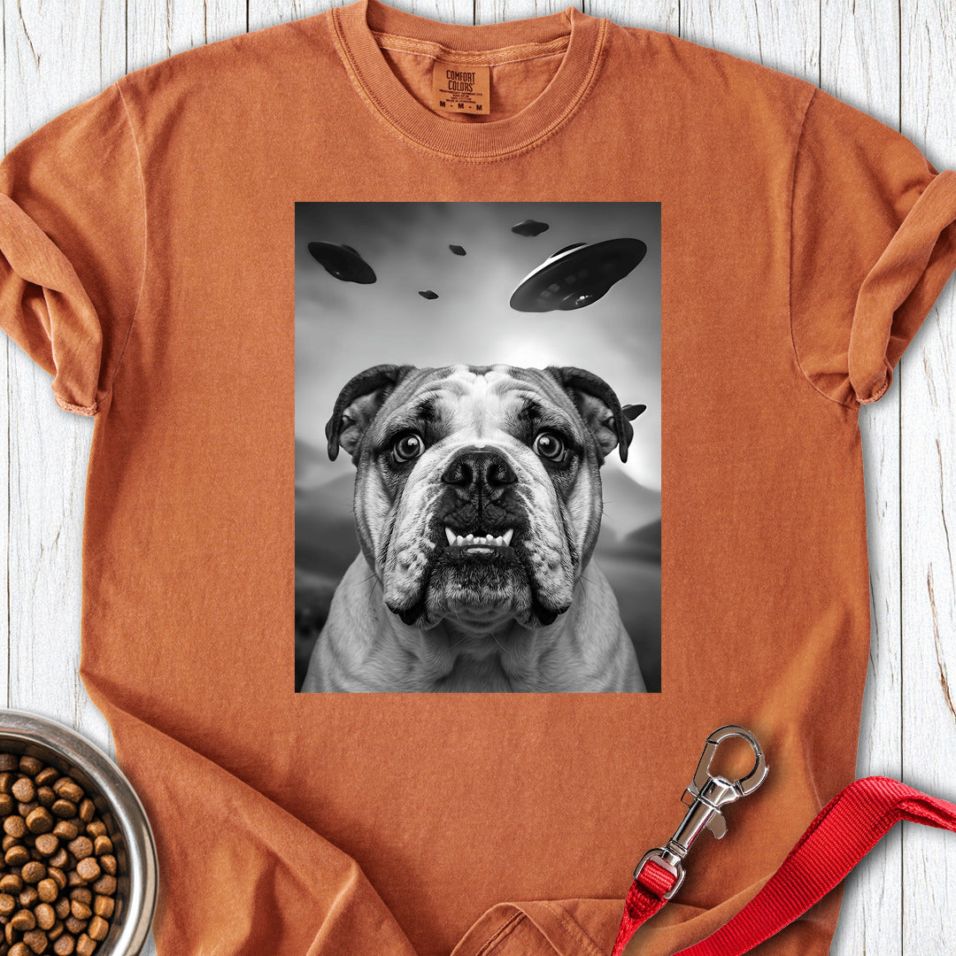 English Bulldog UFO Premium Tee Yam