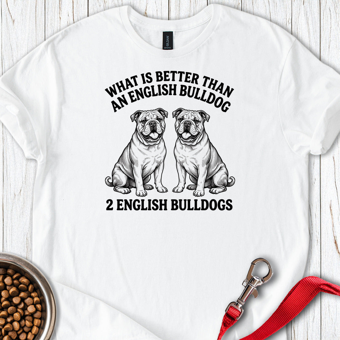 English Bulldog What Is Better Than One White