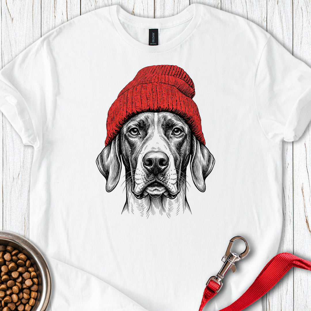 English Pointer Beanie — White