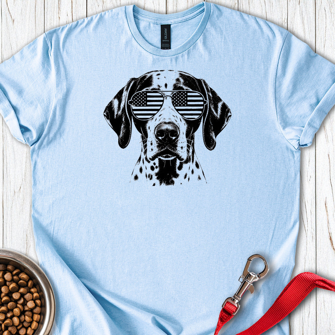 English Pointer Flag Shades — Light Blue