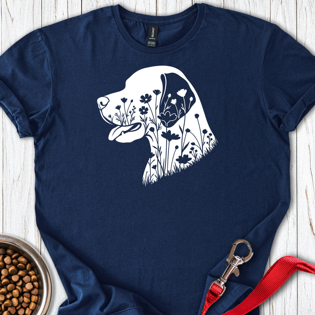 English Pointer Flowers — Navy