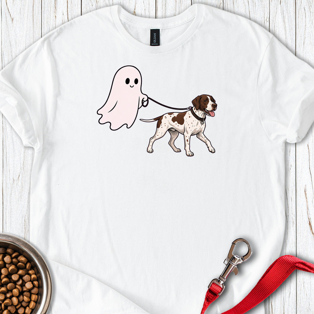 English Pointer Ghost Walk — White